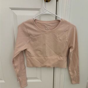 Aerie Light Pink Long Sleeve